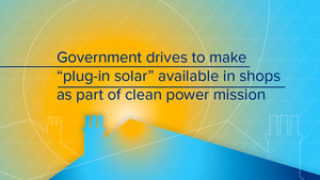 Plug in solar 1 - Gov UK
